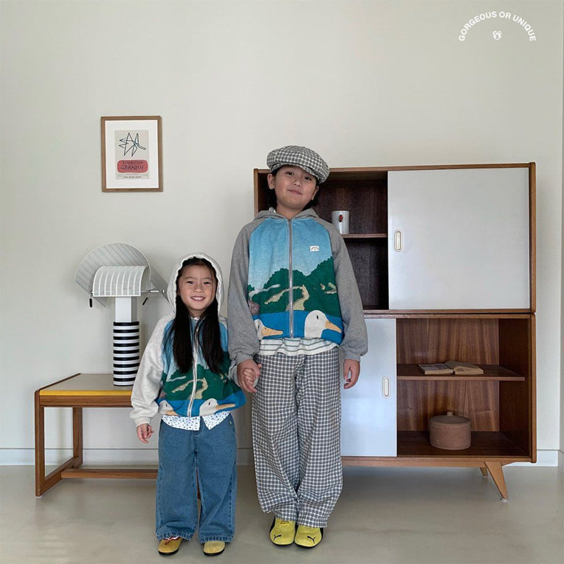 go;u - Korean Children Fashion - #magicofchildhood - Duck Hood Zip-up Jacket - 7