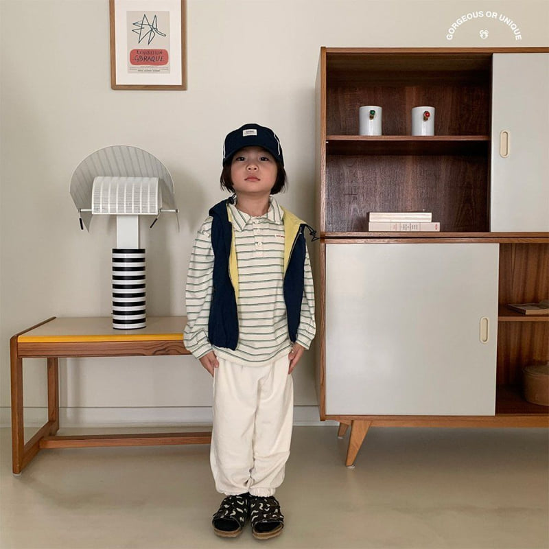 go;u - Korean Children Fashion - #littlefashionista - Jorae Hooded Vest - 4