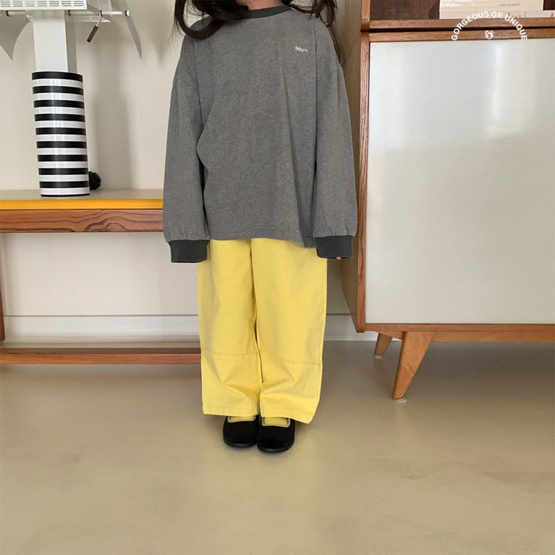 go;u - Korean Children Fashion - #prettylittlegirls - Simple Tee - 10