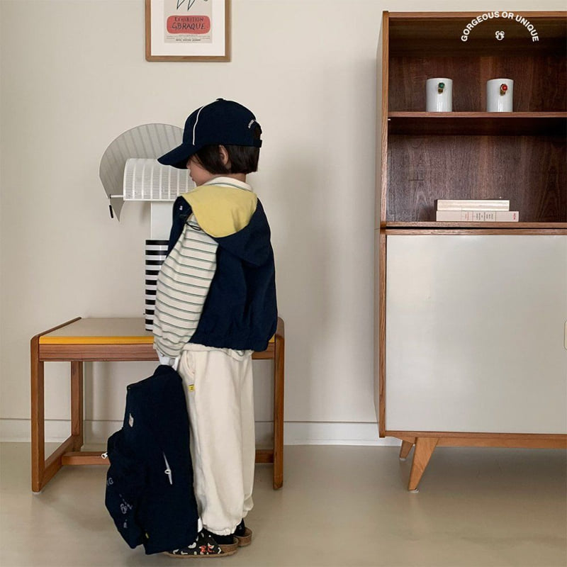 go;u - Korean Children Fashion - #prettylittlegirls - Jorae Hooded Vest - 6