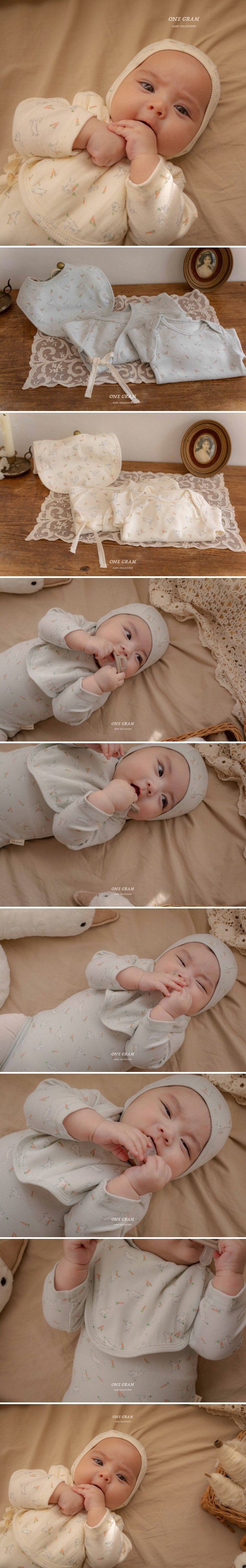1 Gram - Korean Baby Fashion - #babygirlfashion - Carat Bib