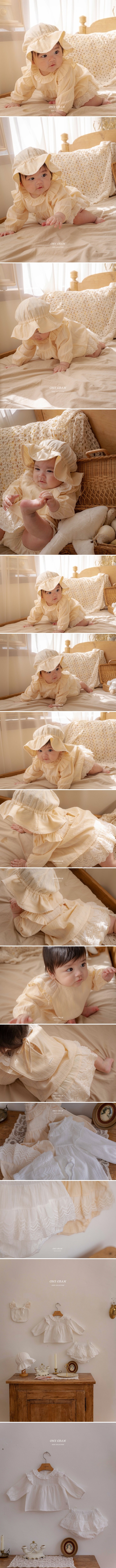 1 Gram - Korean Baby Fashion - #babyoninstagram - Leeum Blouse