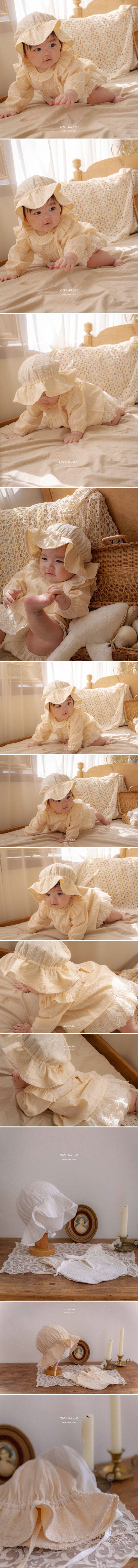 1 Gram - Korean Baby Fashion - #babyoutfit - Leeum Bucket Hat