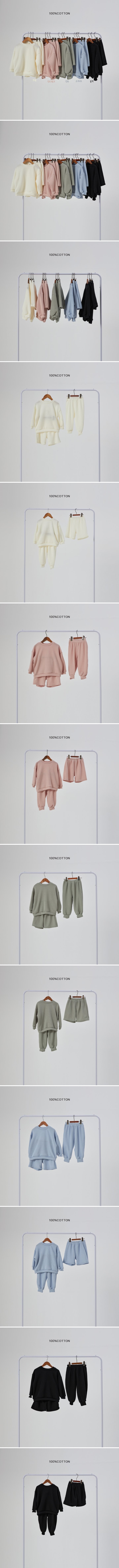 100 Cotton - Korean Children Fashion - #kidzfashiontrend - Lala Ribbde Set (set of 3)