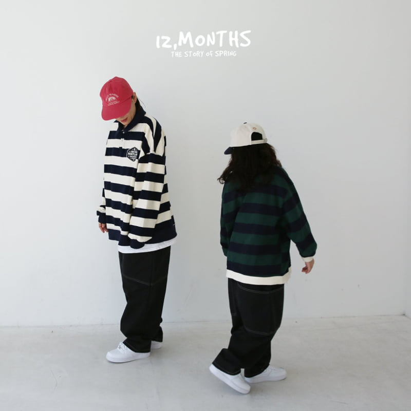 12 Month - Korean Children Fashion - #Kfashion4kids - Portland Collar Tee - 12
