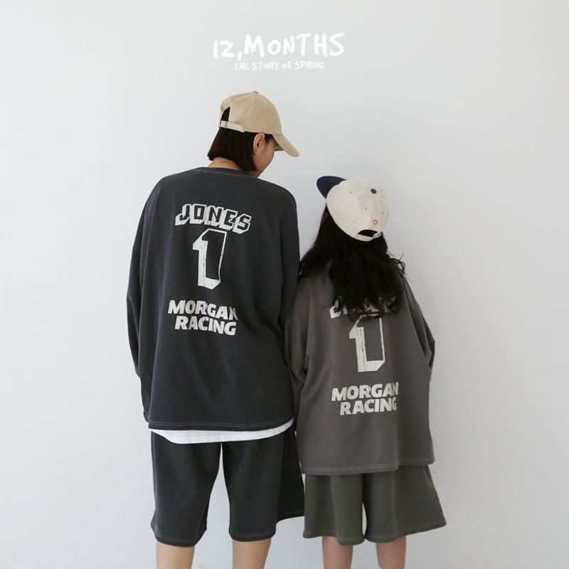 12 Month - Korean Children Fashion - #childofig - Racing Tee - 12