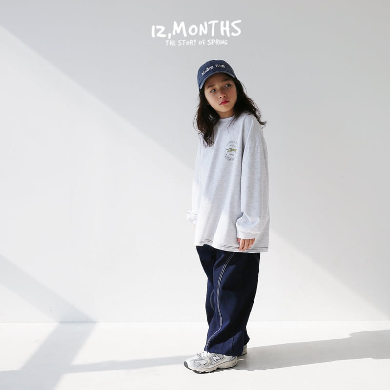 12 Month - Korean Children Fashion - #childofig - With Denim Jogger Pants - 10