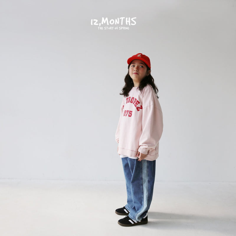 12 Month - Korean Children Fashion - #childrensboutique - Two-tone Denim Pants - 9