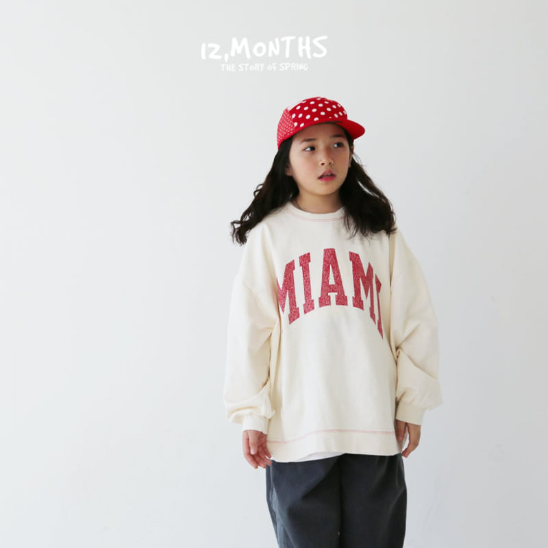12 Month - Korean Children Fashion - #childrensboutique - Miami Sweatshirts - 11