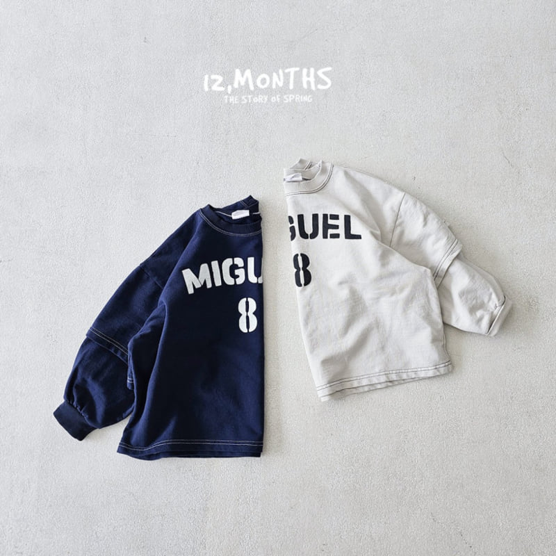 12 Month - Korean Children Fashion - #discoveringself - Miguel Sweatshirts