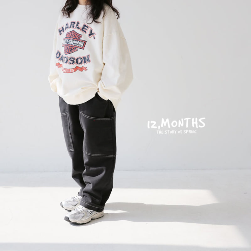 12 Month - Korean Children Fashion - #discoveringself - Harley Sweatshirts - 5
