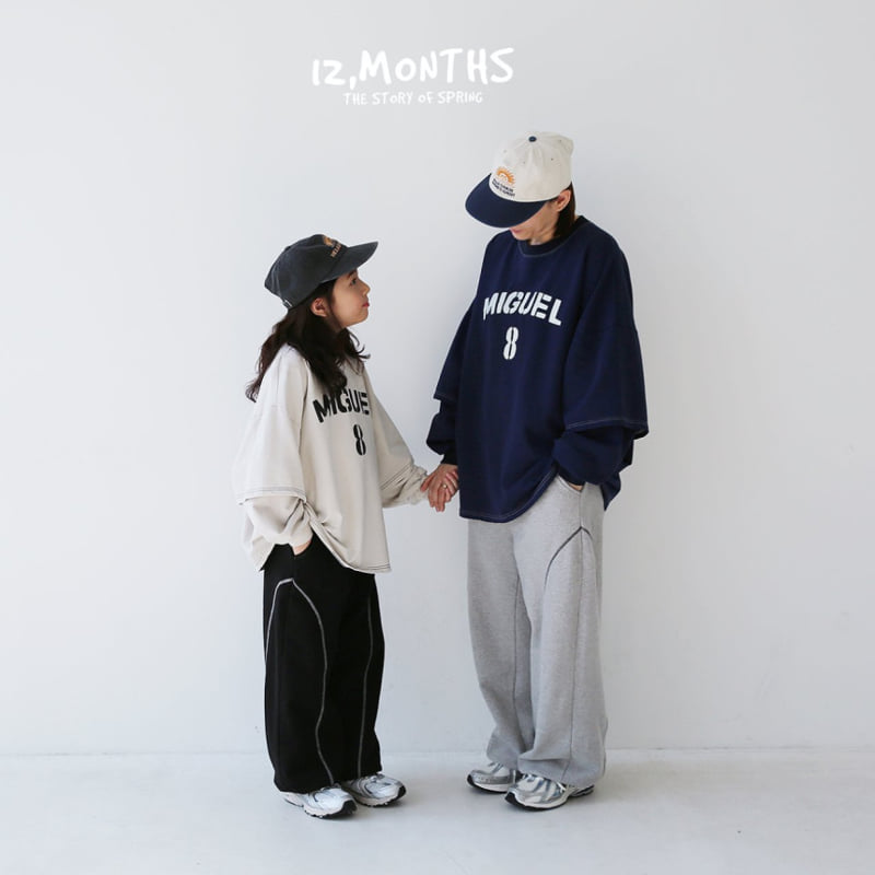 12 Month - Korean Children Fashion - #kidsshorts - Miguel Sweatshirts - 4