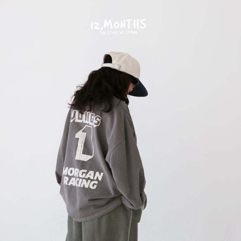 12 Month - Korean Children Fashion - #kidsshorts - Racing Tee - 4