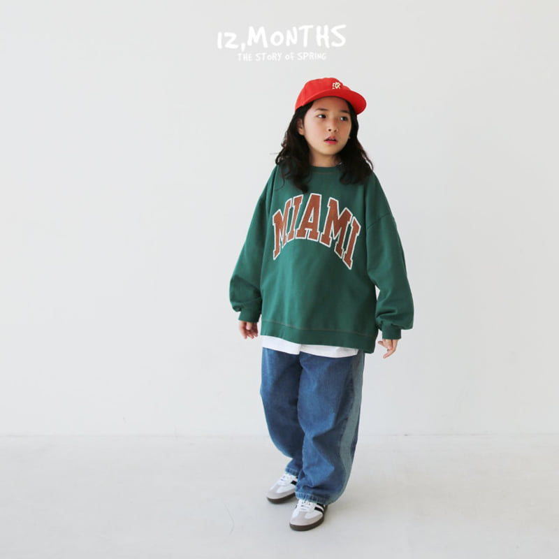 12 Month - Korean Children Fashion - #littlefashionista - Miami Sweatshirts - 3