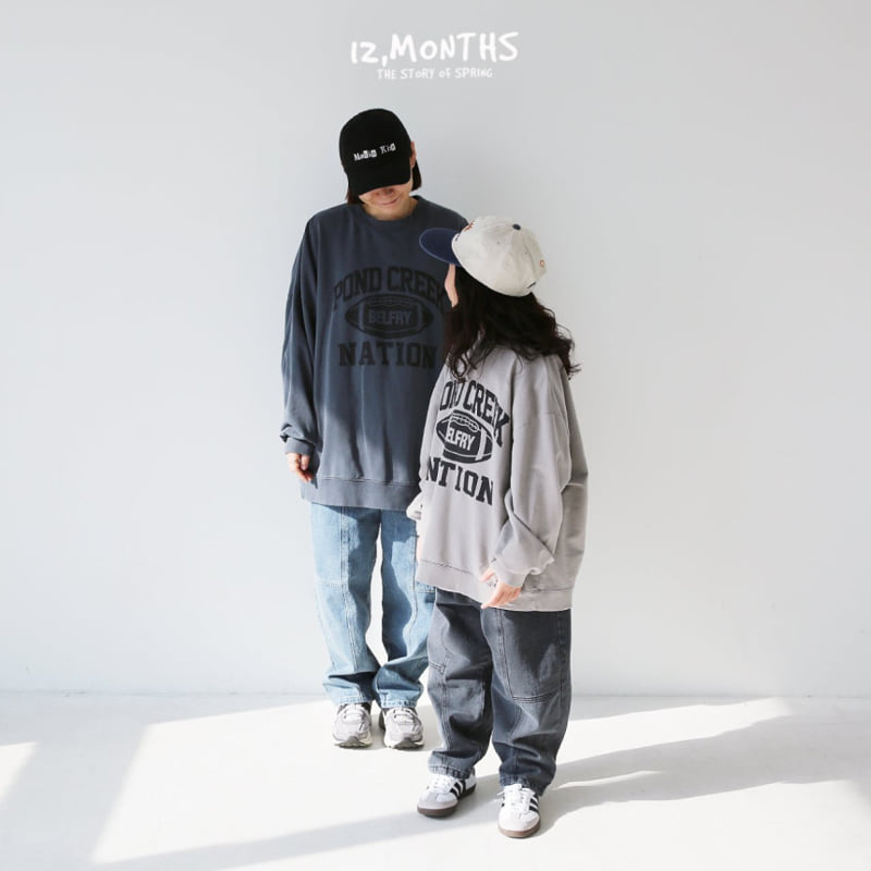 12 Month - Korean Children Fashion - #magicofchildhood - The Denim Pants - 12