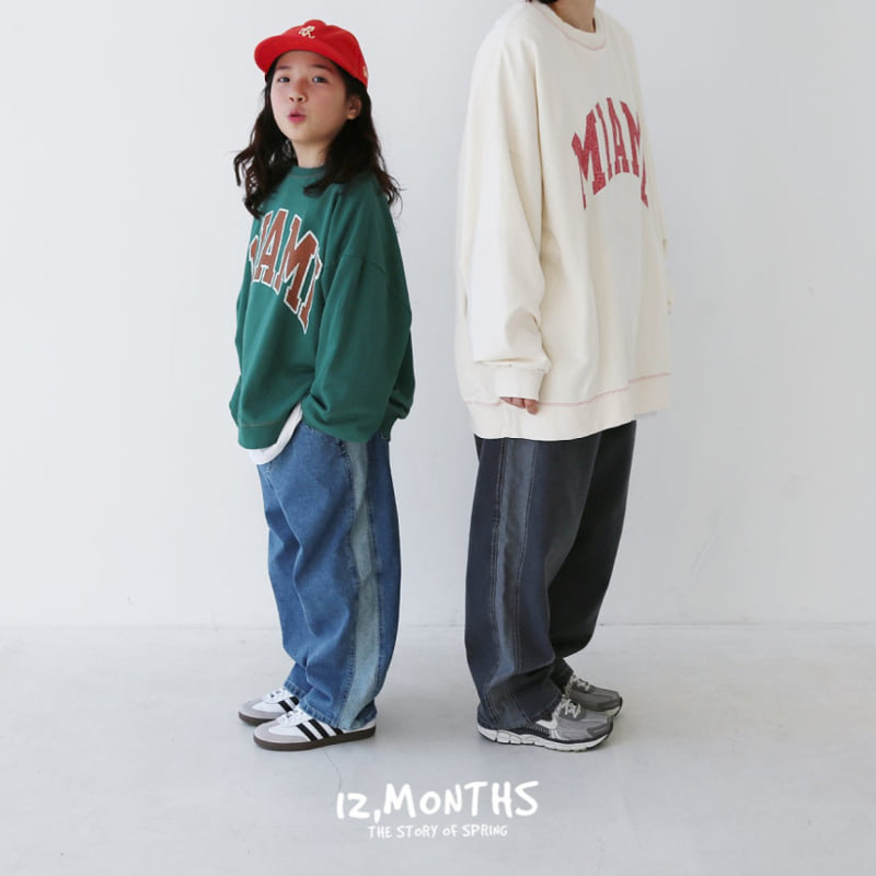 12 Month - Korean Children Fashion - #littlefashionista - Miami Sweatshirts - 4