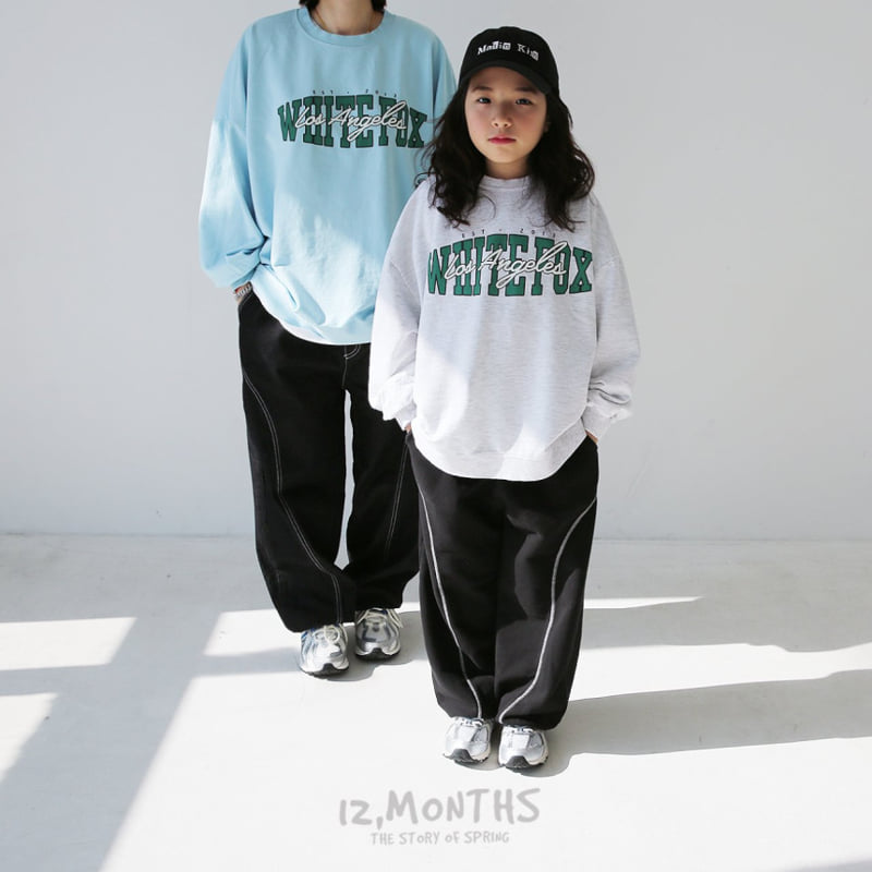 12 Month - Korean Children Fashion - #minifashionista - With Denim Jogger Pants - 5