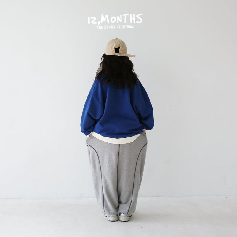 12 Month - Korean Children Fashion - #prettylittlegirls - Curve Jogger Pants - 8