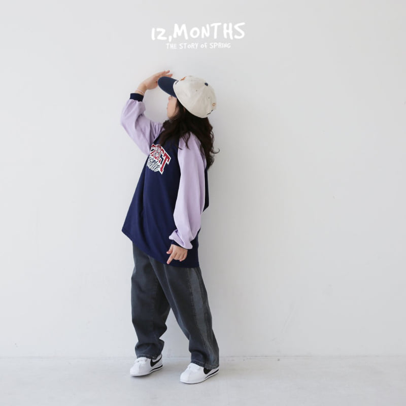 12 Month - Korean Children Fashion - #stylishchildhood - Two-tone Denim Pants - 7