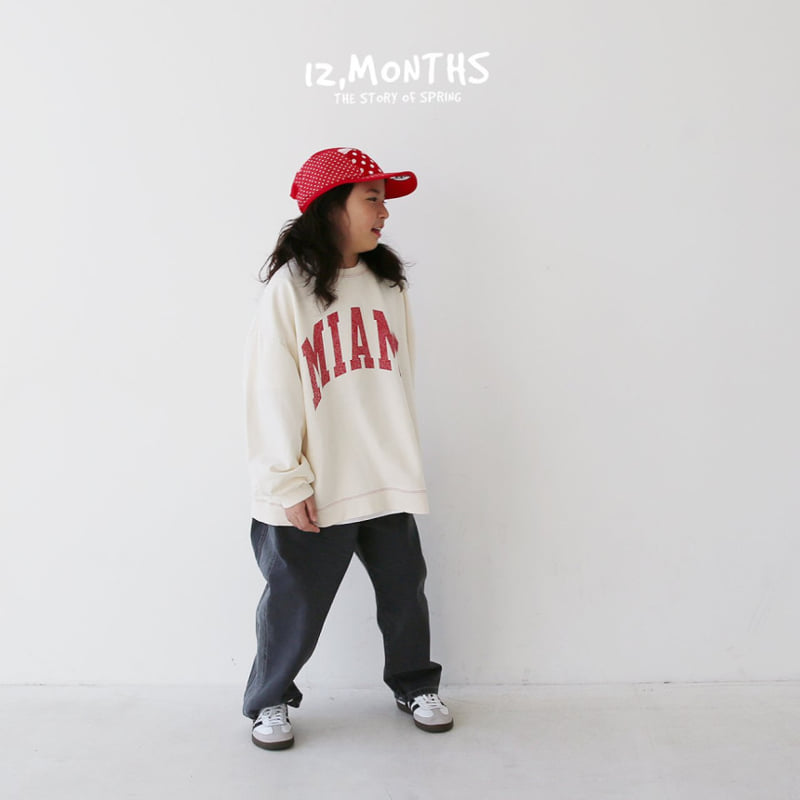 12 Month - Korean Children Fashion - #stylishchildhood - Miami Sweatshirts - 9