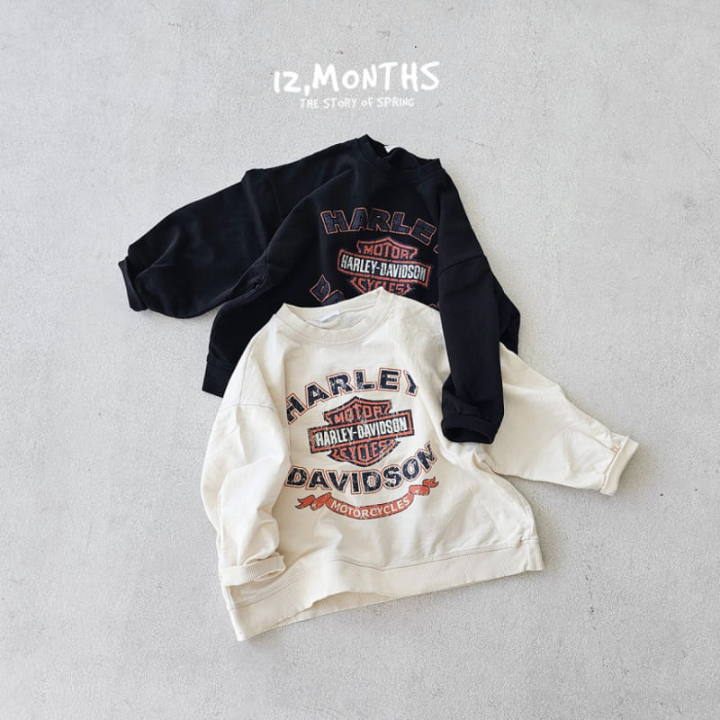 12 Month - Korean Children Fashion - #stylishchildhood - Harley Sweatshirts