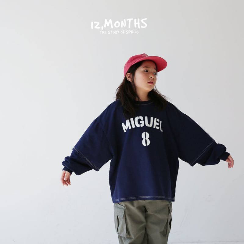 12 Month - Korean Children Fashion - #toddlerclothing - Miguel Sweatshirts - 12
