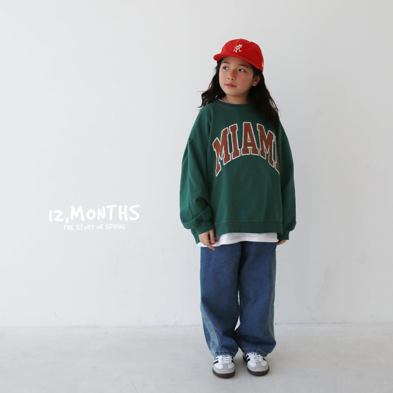 12 Month - Korean Children Fashion - #toddlerclothing - Miami Sweatshirts - 8