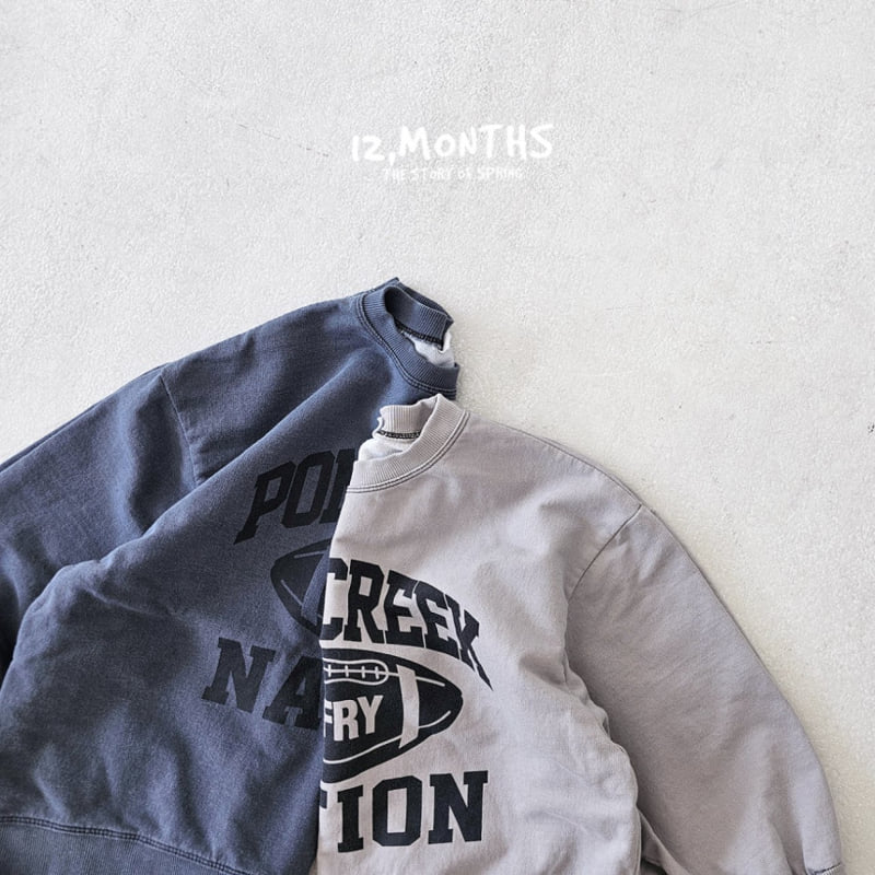 12 Month - Korean Women Fashion - #momslook - Rugby Sweatshirts MOM
