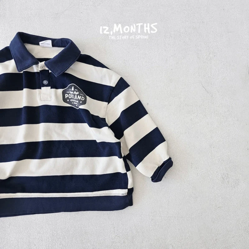 12 Month - Korean Women Fashion - #momslook - Portland Collar Tee MOM - 7