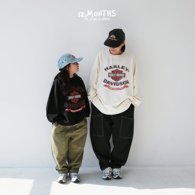 12 Month - Korean Women Fashion - #momslook - Harley Sweatshirts MOM - 5