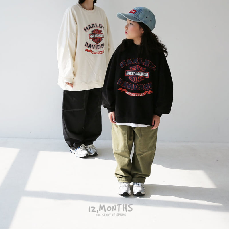 12 Month - Korean Women Fashion - #momslook - Harley Sweatshirts MOM - 7