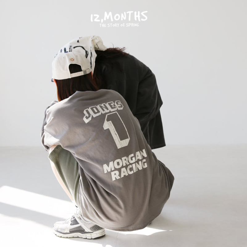 12 Month - Korean Women Fashion - #momslook - Racing Tee MOM - 3