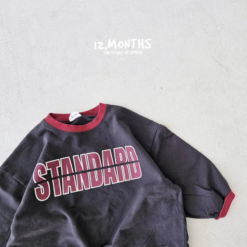 12 Month - Korean Women Fashion - #momslook - Standard Sweatshirts MOM