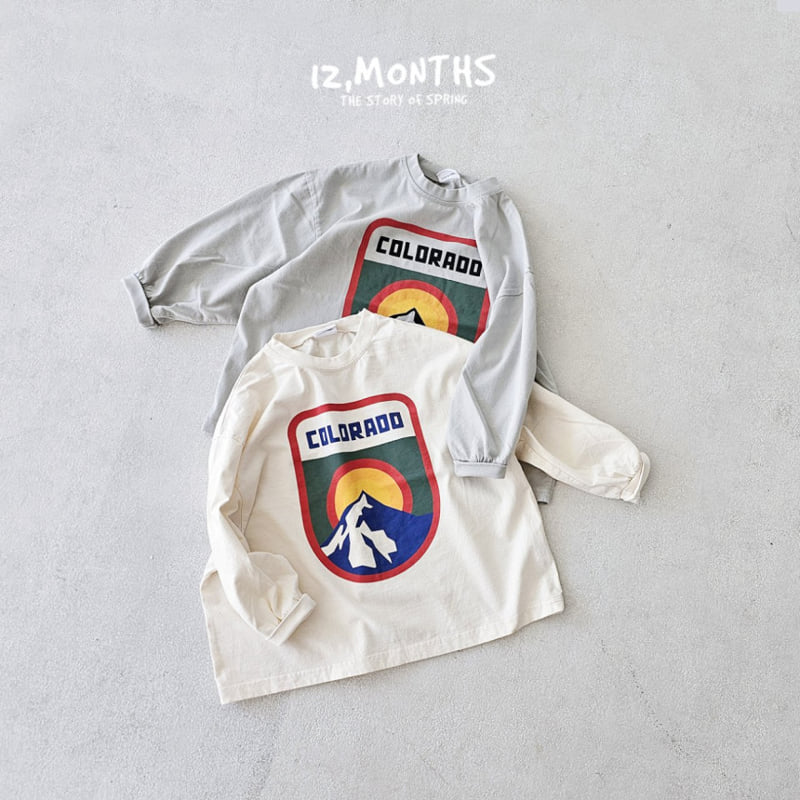 12 Month - Korean Women Fashion - #romanticstyle - Colorado Tee MOM