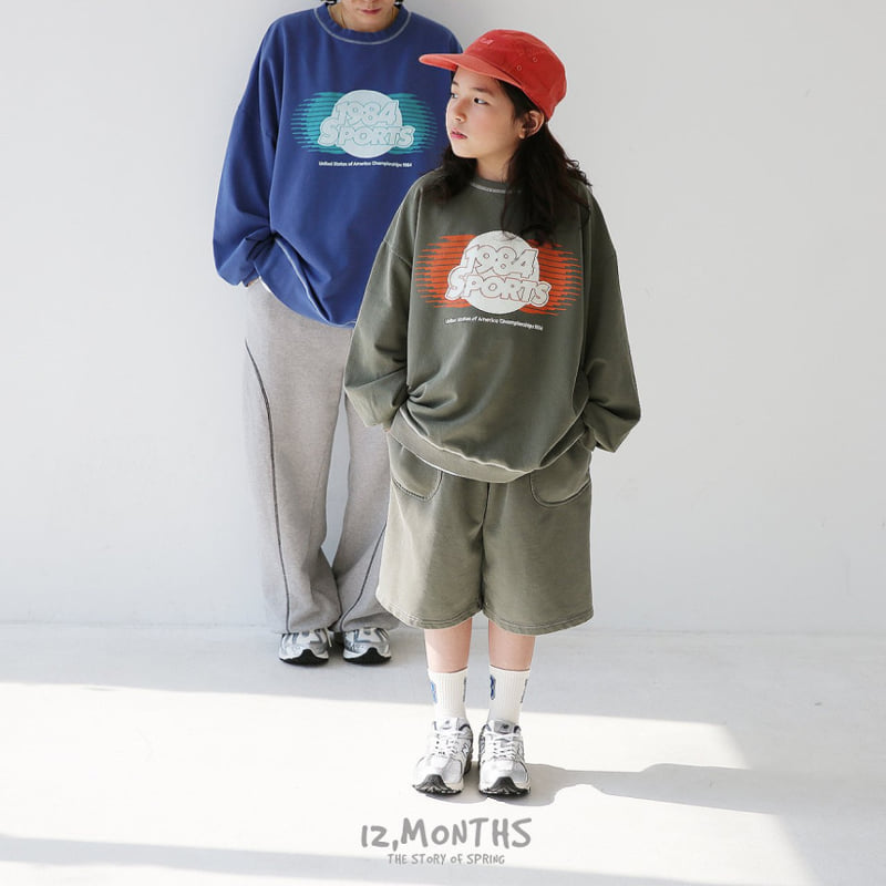 12 Month - Korean Women Fashion - #romanticstyle - Sports Sweatshirts MOM - 5