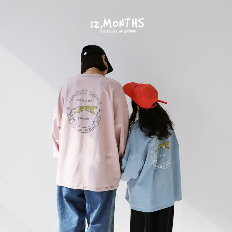 12 Month - Korean Women Fashion - #vintagekidsstyle - Cheetah Tee MOM - 3