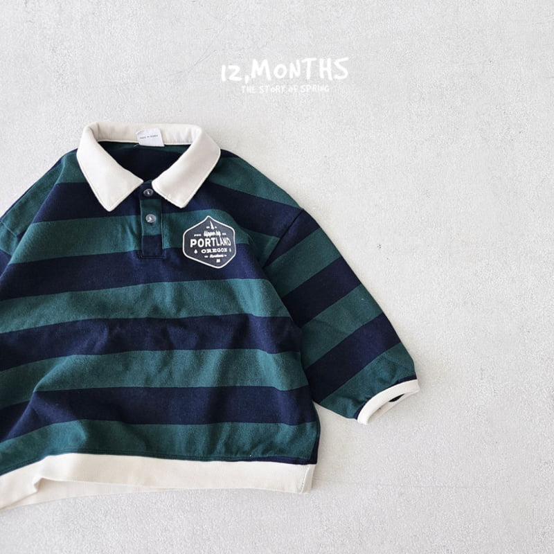 12 Month - Korean Women Fashion - #womensfashion - Portland Collar Tee MOM - 8