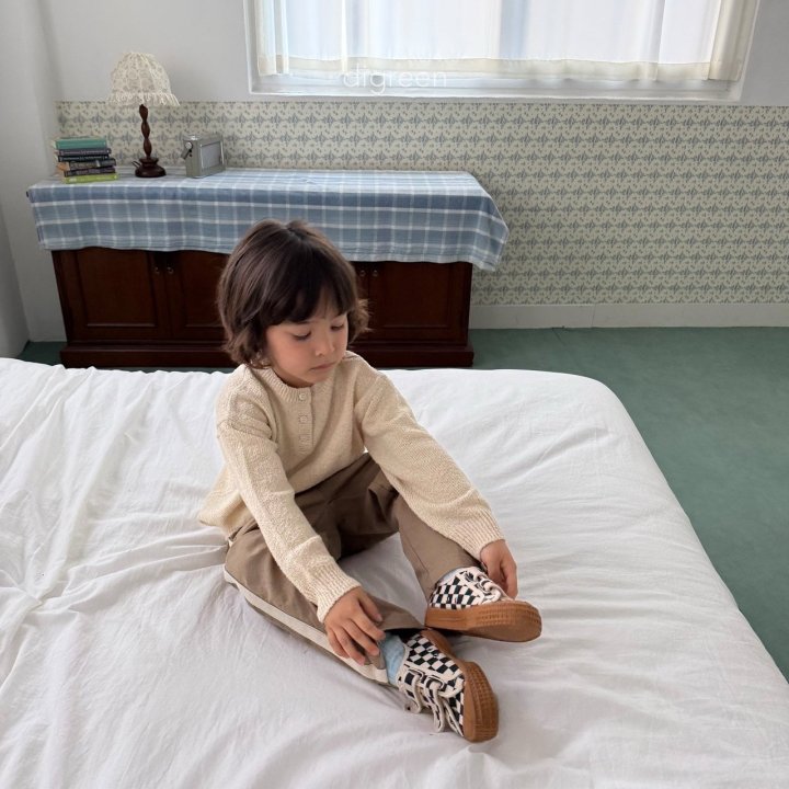 Digreen - Korean Children Fashion - Tape Pants - Photo 3 - Spring 2025