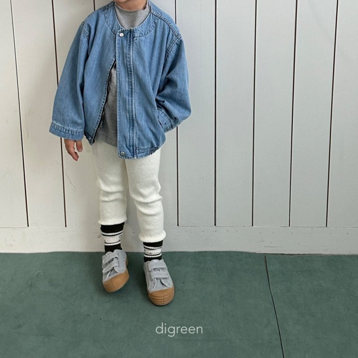 Digreen - Korean Children Fashion - Crople Leggings - Photo 6 - Spring 2025