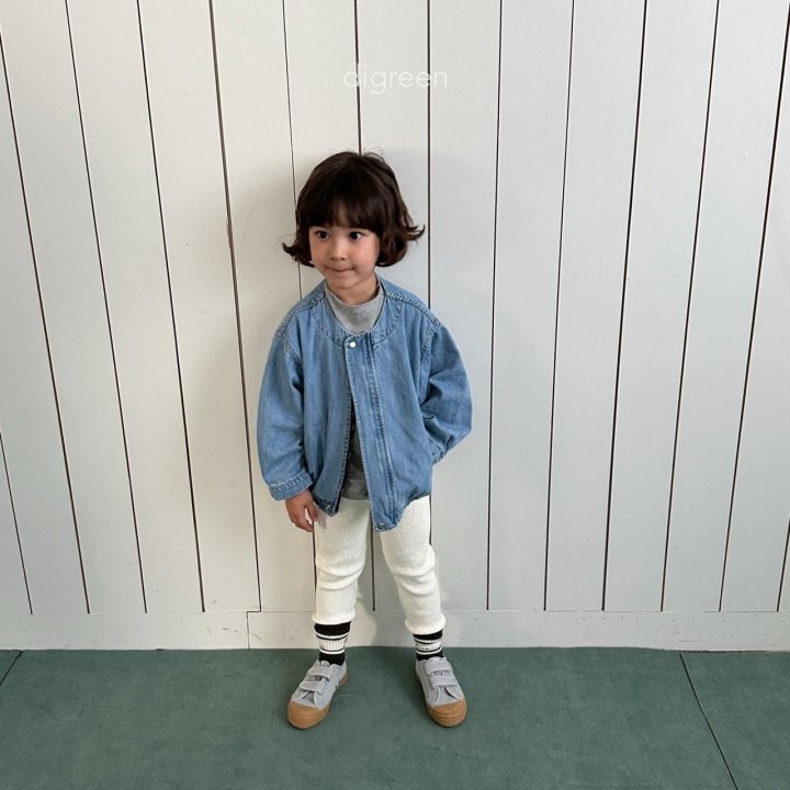 Digreen - Korean Children Fashion - Crople Leggings - Photo 7 - Spring 2025
