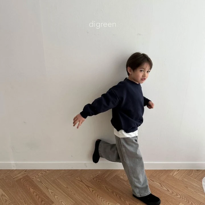 Digreen - Korean Children Fashion - Icing Denim Pants - Photo 2 - Spring 2025