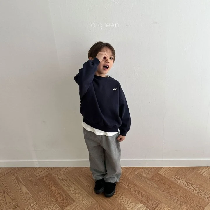 Digreen - Korean Children Fashion - Icing Denim Pants - Photo 3 - Spring 2025