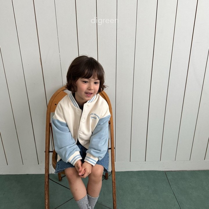 Digreen - Korean Children Fashion - Varsity Jumper - Photo 4 - Spring 2025