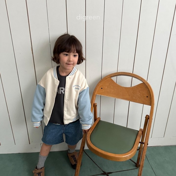 Digreen - Korean Children Fashion - Varsity Jumper - Photo 7 - Spring 2025