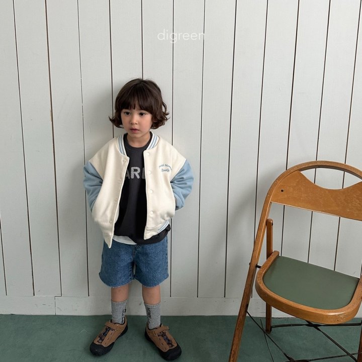 Digreen - Korean Children Fashion - Varsity Jumper - Photo 8 - Spring 2025