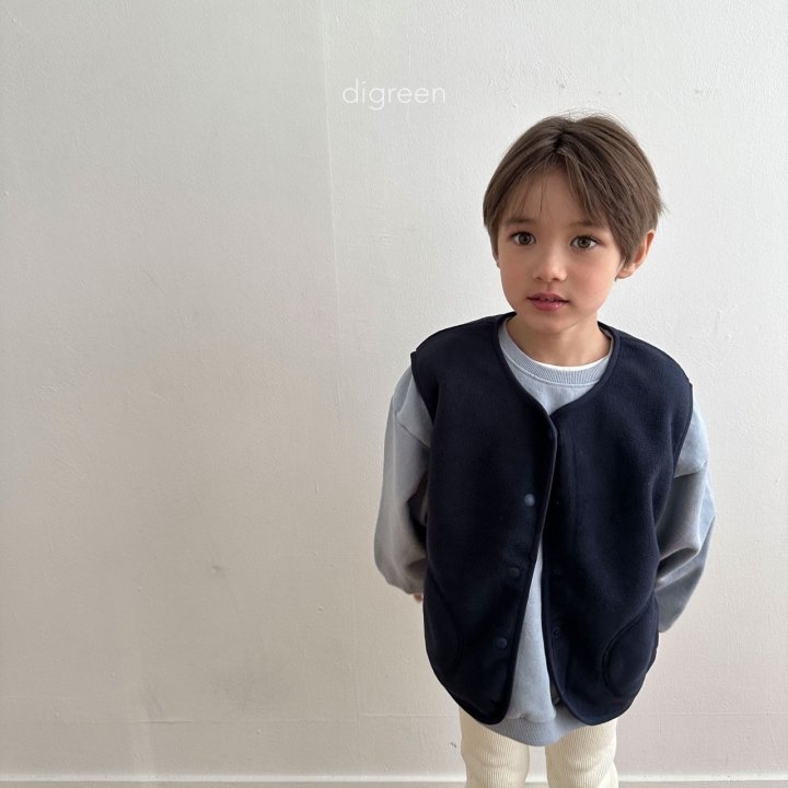 Digreen - Korean Children Fashion - Wish Vest - Photo 1 - Spring 2025