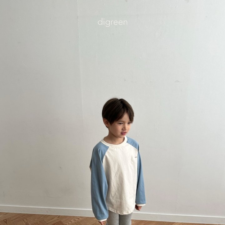 Digreen - Korean Children Fashion - Here Raglan Tee - Photo 10 - Spring 2025