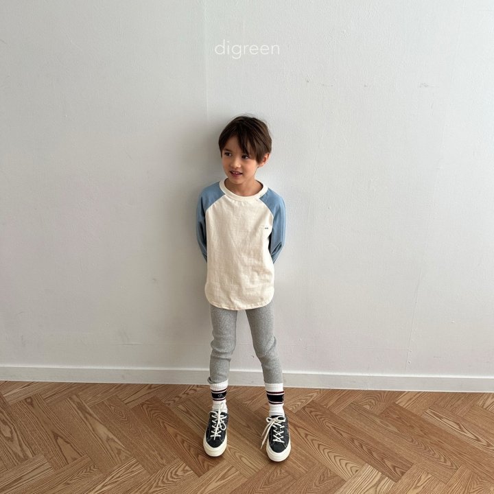 Digreen - Korean Children Fashion - Here Raglan Tee - Photo 11 - Spring 2025