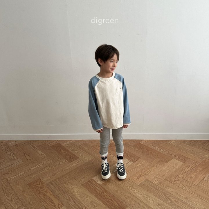 Digreen - Korean Children Fashion - Here Raglan Tee - Photo 12 - Spring 2025
