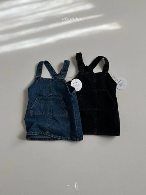 Pocket Denim One-piece